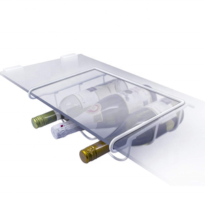 Organizador de congelador y <span class=keywords><strong>nevera</strong></span> que ahorra espacio, estante debajo de botellas para cerveza, vino y almacenamiento en refrigerador - Product Image 3