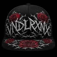 Gorras Snapback de Visera Plana con Bordado, Gorra de 5 Paneles, Gorra Trucker, Gorra de Malla con Frente de Espuma, Estilo West Coast Gótico Chicano Urbano Streetwear, Venta al por Mayor