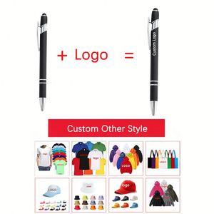 Stylo d'affaires personnalisé avec logo gravé au laser, cadeau promotionnel en aluminium, stylos à bille en métal personnalisés - Product Image 3