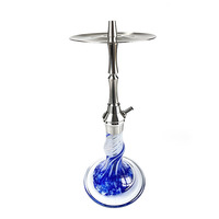 Nouvel ensemble de chicha classique bleu premium pour accessoires de fumage, chicha électrique
