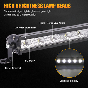 Nouvelle Bande Lumineuse LED Jie Shengguang 18W 7 Pouces Blanc Jaune Citron Étanche Phare Antibrouillard pour Camions Niva Tout-Terrain <span class=keywords><strong>4x4</strong></span> <span class=keywords><strong>SUV</strong></span> VTT DC - Product Image 3