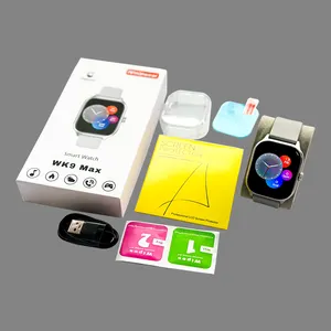 HYX Лидер продаж WK9 max умные часы женские мужские водонепроницаемые умные часы для IOS Android модный трекер Браслет