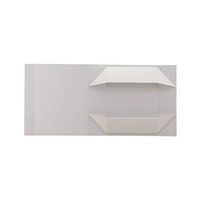 Boîtes cadeaux pliantes à fermeture magnétique de luxe en gros, taille personnalisable, réutilisables, emballage cadeau gaufré pour les cadeaux d'anniversaire