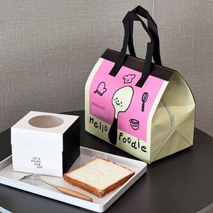 Sacs isothermes pliables pour la livraison de pizzas, personnalisés, jetables, durables, en non-tissé et en feuille d'aluminium - Product Image 5