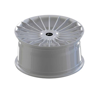 Jantes forgées X-RIMS 4x100 4x112 4x120 18 pouces, jantes à rayons turbine argentées 4 trous pour BMW <span class=keywords><strong>E30</strong></span> - Product Image 3
