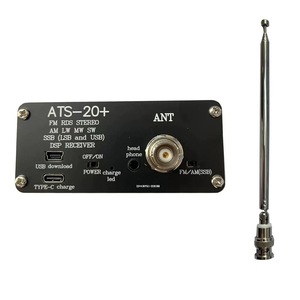 Radio portable ATS-20+ FM AM SSB DSP avec écran LCD, chargement USB, corps métallique - Product Image 2