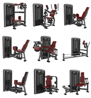 Appareil de musculation TOPTONS pour les jambes, avec poids réglables, pour les quadriceps et les mollets, machine de musculation pour les jambes en position couchée