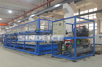 Machine à glace industrielle 25 tonnes/24h, facile à utiliser, pour la conservation aquatique