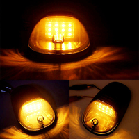 Luz Diurna LED para Auto, 9, 12, 16 LED, Marcador de Cabina, Lámpara Amarilla de Techo para Todoterreno, Dodge RAM F150 Beast, Toyota Tundra, Chevrolet