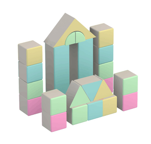 Vente en gros Ensemble d'aire de jeux intérieure blanche <span class=keywords><strong>Piscine</strong></span> à balles Softplay bon marché <span class=keywords><strong>pour</strong></span> les tout-petits Équipement de jeu souple <span class=keywords><strong>pour</strong></span> les enfants - Product Image 3