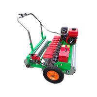 Petit modèle agricole à poussée manuelle électrique et à essence petit planteur de graines planteur d'oignons à vendre semoir manuel de légumes