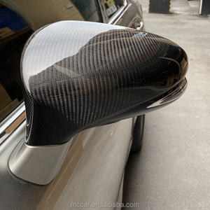 Boîtier de rétroviseur de haute qualité adapté pour Lexus ES GS IS300 CT RC couvercle de rétroviseur de remplacement en Fiber de carbone sec - Product Image 6