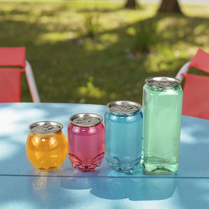 330ml plastik kolay açık alüminyum <span class=keywords><strong>Pop</strong></span> Top suyu kahve bira şarap gibi içecekler için çekme Tab ile olabilir - Product Image 3