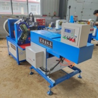 Machine à rouler les fils automatique à trois axes en acier inoxydable, la plus vendue, haute capacité, facile à utiliser pour barres d'acier et boîtes de vitesses