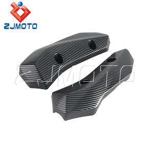 Cubierta lateral de radiador de plástico ABS para motocicleta de fácil instalación preperforada para Yamaha 2012-2017, piezas de repuesto OEM - Product Image 3