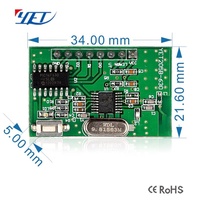 Module émetteur et récepteur sans fil YET205B-630 haute sensibilité 315 433Mhz pour porte de garage et récepteur de porte de portail