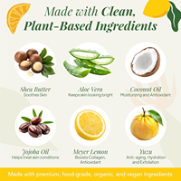 Body Butter Kocok dengan Shea Butter |   Krim Pelembap Kaya untuk Kulit Kering |   Yuzu & Lemon Meyer Beraroma Alami |   OEM