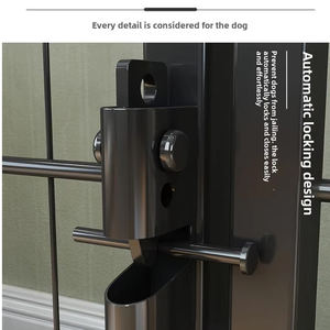 Heavy-Duty filo metallico trasparente per cani di grossa taglia in stile moderno pannello di recinzione in ferro per uso esterno per piccoli animali - Product Image 3