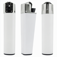 Briquets à silex rechargeables colorés Clipp, prix usine, vente en gros, logo personnalisé, briquets en gros