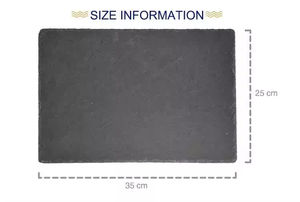 Dîner noir vente chaude quantité <span class=keywords><strong>de</strong></span> restaurant modèle <span class=keywords><strong>de</strong></span> série personnalisé assiette en <span class=keywords><strong>ardoise</strong></span> naturelle <span class=keywords><strong>plateau</strong></span> <span class=keywords><strong>de</strong></span> <span class=keywords><strong>service</strong></span> en <span class=keywords><strong>ardoise</strong></span> écologique - Product Image 2