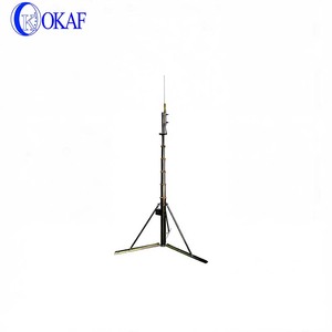 10m OKAF Manual Telescopic Aluminum Mast With Rod,Portable & Antenna Support Solution OK-SD-BLZ Manual Telescopic Mast OK-SD-BLZ - Product Image 3