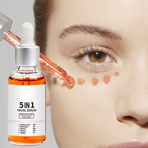 Siero Viso 5 in 1 all'Ingrosso 30ml per Cura della Pelle Anti-Età Riduzione Rughe e Macchie Scure - Product Image 1