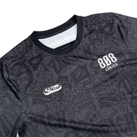 Camiseta de Fútbol Sublimada Personalizada de Alta Calidad, Manga Corta, Transpirable, 100% Poliéster