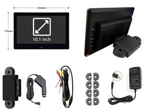 Monitor de Reposacabezas Android Universal de 10.1 Pulgadas para Entretenimiento en el Asiento Trasero del Automóvil (D98), Pantalla Táctil IPS, USB, BT, WIFI, Conexión Inalámbrica Mirror Link - Product Image 5