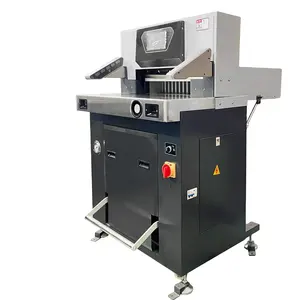 Ağır kağıt kesici DB-5008 elektrik kağıt kesici makinesi iş kartı broşürü üreticisi DEBO makineleri ev kullanımı