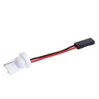 Adaptador de Conector de Luz de Panel Interior de Coche DC 12V T10 BA9S Festoon, Conector de Lámpara de Lectura Automática, Adaptador de Lámpara de Panel COB 5050SMD