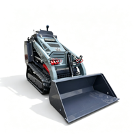 2026 Sıcak Fırsat 25HP Kompakt Skid Steer Yükleyici Hidrolik Mini Yükleyici, İnşaat ve Bahçe İçin Çoklu Alet Uyumluluğuyla