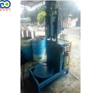 Máquina Cortadora de Tapas Semiautomática Tipo 160, Equipo de Corte para Bidones de Aceite Usado - Product Image 4