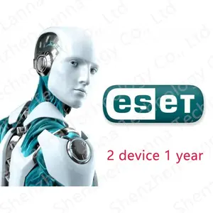 License ESET NOD32 AntiVirus Key 2 Device 1 Year Privacy Protection Antivirus Software Internet Security