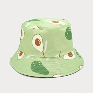 Chapeau Bob Unisexe Nouveauté Imprimé Fruits Printemps-Été Décontracté Tendance Protection Solaire pour Voyage Cyclisme Pêche Vente en Gros - Product Image 6
