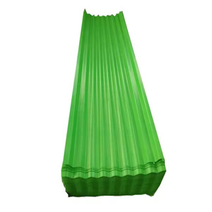 Tôle de toiture en acier galvanisé ondulé, épaisseur 0,21-0,22 mm, revêtement Z41 Z60 pour toiture - Product Image 5