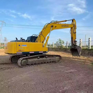 Excavadora Usada Original Coreana HYUNDAI 305LC-7 de 30 Toneladas, Componentes Principales: Motor, Caja de Cambios, Bomba de Engranajes, Rodamientos, PLC - Product Image 1