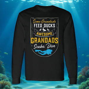 Camiseta de manga larga para buceo familiar, unisex, cuello redondo, para adultos, reunión costera, aventura - Product Image 3