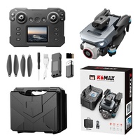 Drone K6 Max avec évitement d'obstacles quadridirectionnel et moteur sans balais, 15 minutes de vol, quadricoptère RC