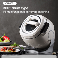 Machine à frire les aliments commerciaux professionnels 110V 220V Robot de cuisson intelligent automatique pour usage domestique et hôtelier