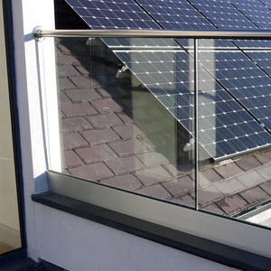 Balustrade en <span class=keywords><strong>fibre</strong></span> <span class=keywords><strong>de</strong></span> <span class=keywords><strong>verre</strong></span> pour extérieur/garde-corps en <span class=keywords><strong>verre</strong></span> sans cadre en forme <span class=keywords><strong>de</strong></span> U - Product Image 5