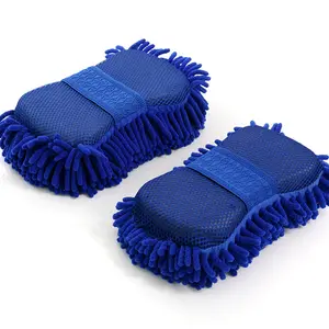 Car Wash Supplies Car Wash Car Hand Soft Towel Soft Towel Microfiber Chenille Cleaning Sponge Block
