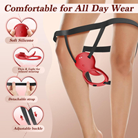 Jouets sexuels à commande par application, anneaux vibrants multi-modes, vibromasseur pour culotte avec boucle réglable, vibromasseur rechargeable par USB