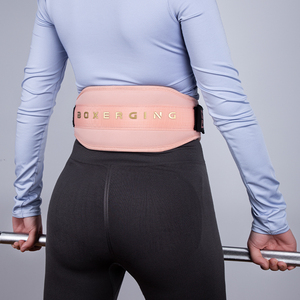 Pour les femmes roses tout autour Flexible respirant Protection professionnelle Fitness <span class=keywords><strong>ceinture</strong></span> soutien lombaire pour les douleurs au bas du dos - Product Image 5