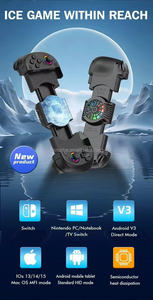 X5 MINIワイヤレスストレッチゲームコントローラー6軸ジャイロスコープ携帯電話ゲームパッドジョイスティックゲーム冷却パネルBT付き - Product Image 5