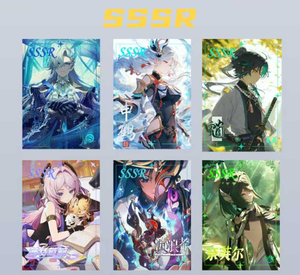 Carte Metalliche Collezionabili <span class=keywords><strong>Genshin</strong></span> Impact, <span class=keywords><strong>Gioco</strong></span> da Tavolo Anime, Carte da <span class=keywords><strong>Gioco</strong></span>, Giocattoli e Regali per Bambini - Product Image 6
