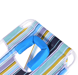 محمول وخفيف الوزن قابل للطي الشاطئ/كرسي صالة حمام مفتوح/إغلاق تجويف الوجه مع وسادة الرأس حقيبة ظهر للتشمس - Product Image 3