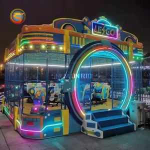 Manège de train électrique miniature Clown Spray Ball pour enfants, idéal pour les centres commerciaux et les écoles - Product Image 2