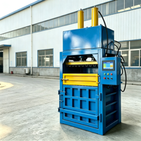 Presse à balles hydraulique verticale fabriquée en Chine, économique, pour textiles et déchets plastiques, compresseur de conteneurs pour usine de recyclage