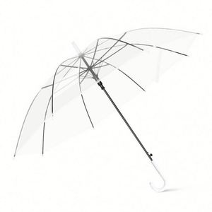 Parapluie Dôme Transparent Léger et Clair à Ouverture Automatique avec Sangle de Prise en Main Facile pour Femme – Cadeau Promotionnel - Product Image 3