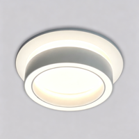 Spots LED GX53 modernes à montage en surface, corps en alliage d'aluminium, encastrables au plafond, IP44, couleur réglable